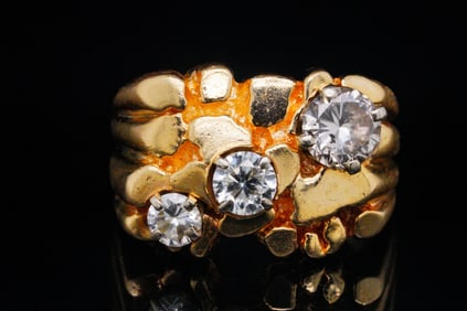 2.00ctw SI1-I1/G-H Diamond and 14K Yellow Gold Ring