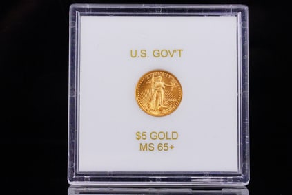 2004 American Gold Eagle 1/10 Oz $5 Gold Coin