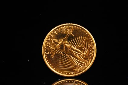 1999 American Gold Eagle 1/10 Oz $5 Gold Coin