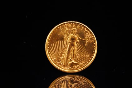 1999 American Gold Eagle 1/10 Oz $5 Gold Coin