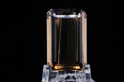 56.30ct Emerald Cut Smoky Quartz