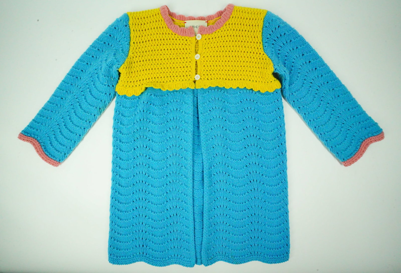 Gucci Girl's Handmade Crochet Dress (1 of 6)