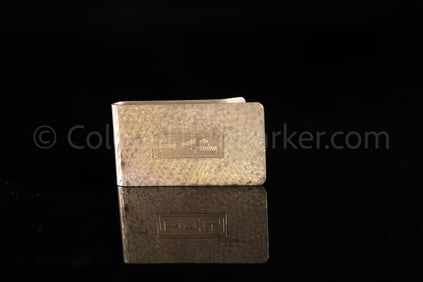 Col. Tom Parker's Silver Money Clip Engraved "TAP"