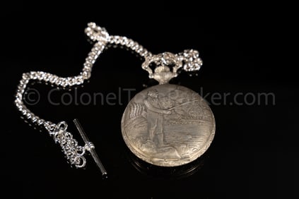 Col. Tom Parker's Royce 17J Fisherman Pocket Watch
