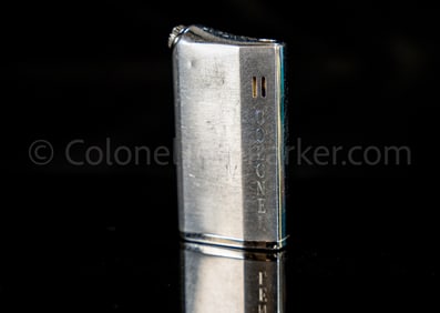 Col. Tom Parker's Lighter Engraved "Colonel"