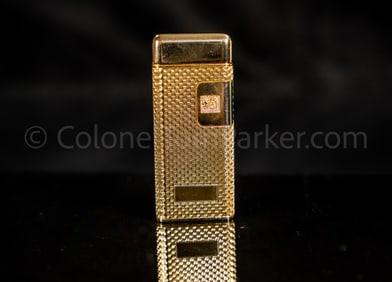 Col. Tom Parker's Gold Tone Colibri Lighter