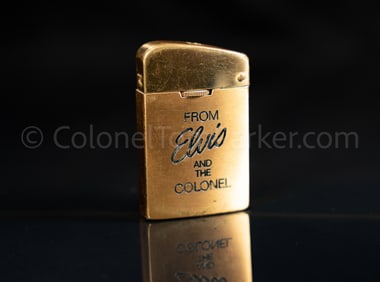 Col. Tom Parker's Elvis Presentation Lighter