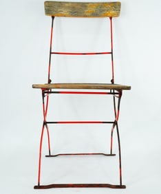 Elvis Presley Chair Aug, 1959 German Lake Vacation