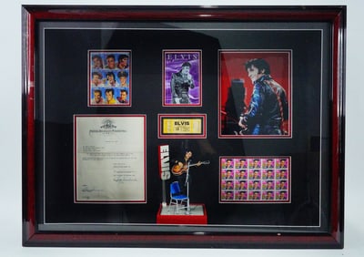 Elvis Presley Signed 1963 MGM Contract W/LOA
