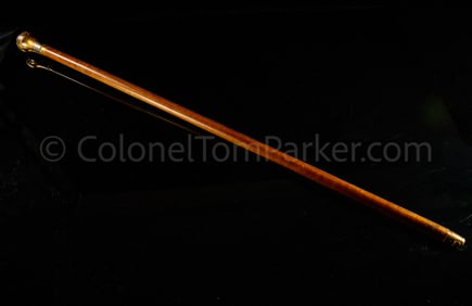 Col. Tom Parker's Wooden Ball Head Cane