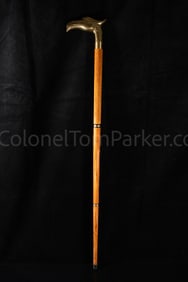 Col. Tom Parker's Wooden Eagle Head Cane