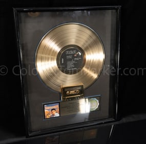 Col. Tom Parker's RIAA Gold Award for "Roustabout"