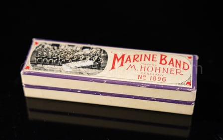 Col. Tom Parker's Marine Band Hohner Harmonica