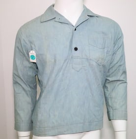 Steve McQueen Blue Western Costume Shirt W/COA