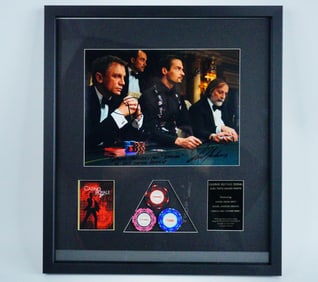 Casino Royale-Daniel Craig Signed Photo Display