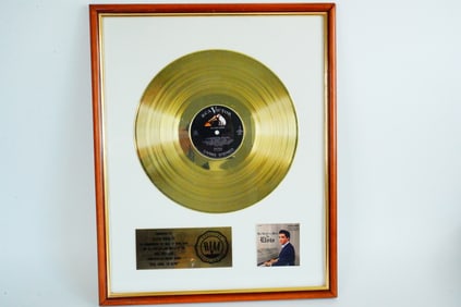 Elvis Presley "His Hand in Mine" Tribute Award