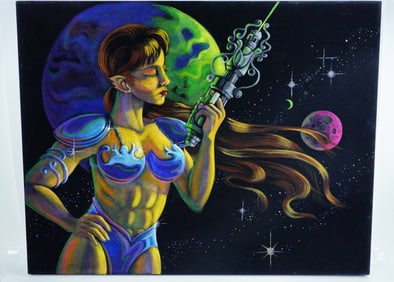 Men in Black II (2002) Set Decoration Painting