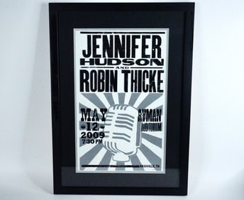 Jennifer Hudson and Robin Thicke 2009 Poster