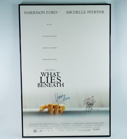 Harrison Ford and Michelle Pfeiffer Signed Poster