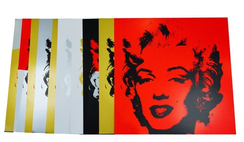 Sunday B. Morning "Golden Marilyn Portfolio" #979/2000