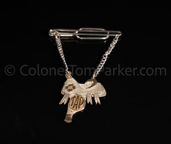 Col. Tom Parker's Sterling/10K "TAP" Tie Bar