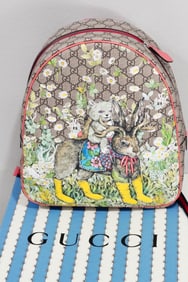 Gucci x Higuchi Yuko Animal GG Supreme Backpack