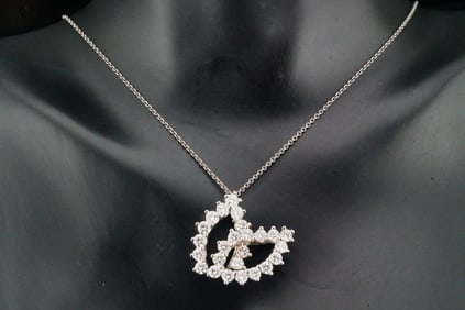 Tiffany & Co. 1.50ctw Diamond, Platinum Necklace