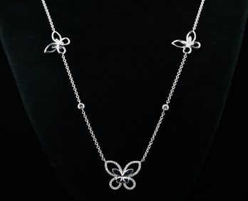 5.00ctw VS2-SI1/G-H Diamond and 18K 36" Necklace