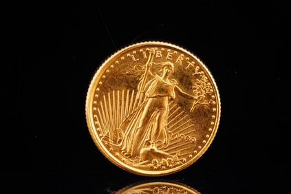 1999 American Gold Eagle 1/10 Oz $5 Gold Coin