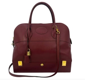 Hermes Rouge Epsom Leather Macpherson Bolide 34