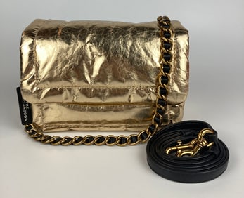 Marc Jacobs Gold Pillow Bag