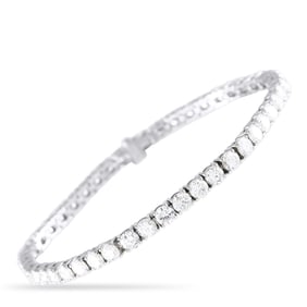 10.25ctw Diamond and 14K White Gold Tennis Bracelet