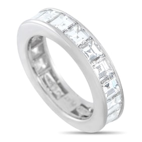Harry Winston 3.65ctw Diamond and Platinum Ring