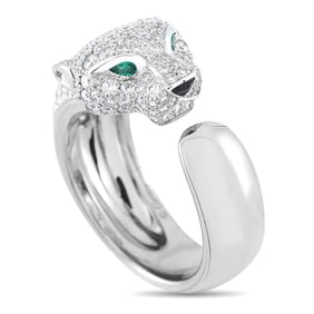 Cartier Panthere 1.15ctw Diamond and 18K Ring