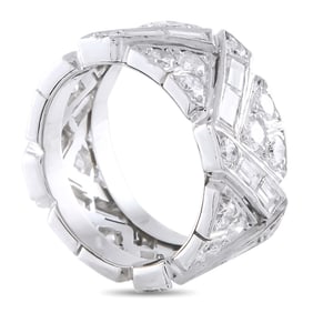 4.30ctw VS2-SI1/G-H Diamond and Platinum Band Ring