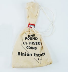 Binion Silver Hoard Sealed 1 Pound Bag of Silver