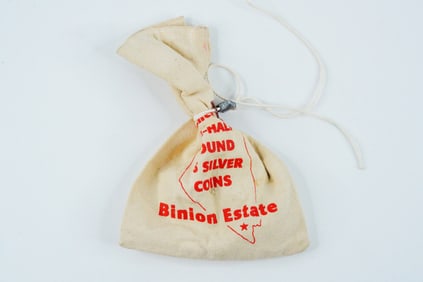 Binion Silver Hoard Sealed One-Half Pound Bag of Silver