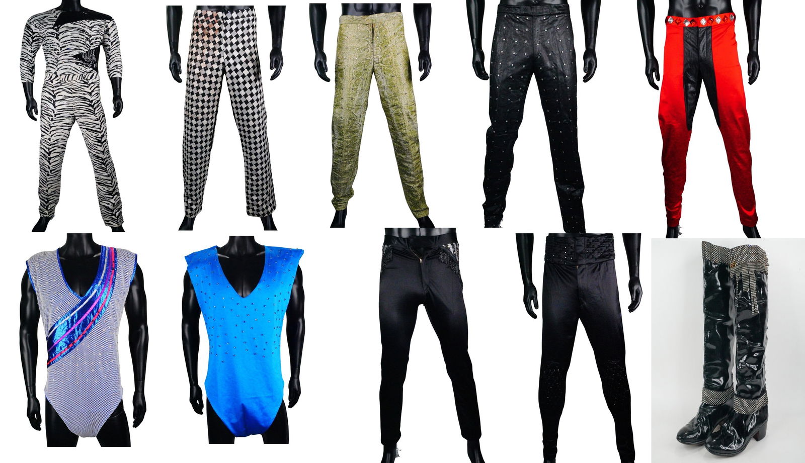 Michael Jackson Victory Tour Band Costumes (1 of 20)