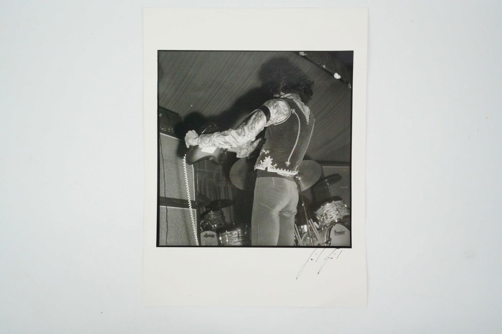 Jimi Hendrix Hamburg, 1967 Photo Signed by Gunter Zint (1 of 4)