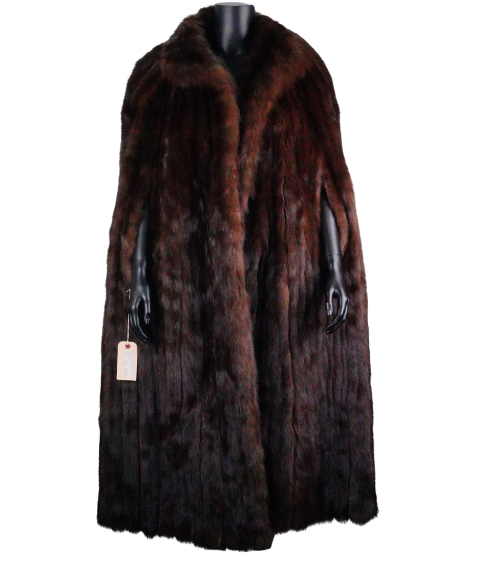 Arlene Dahl Christie Brothers Sable Fur Cape W/LOA (1 of 16)