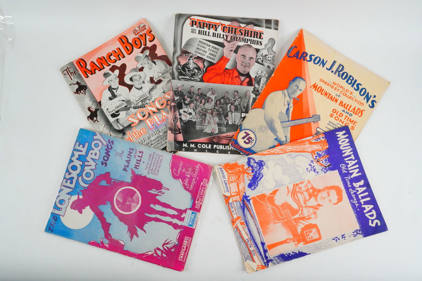 Lot of (5) 1930s-1940s Sheet Music Booklets (1 of 13)