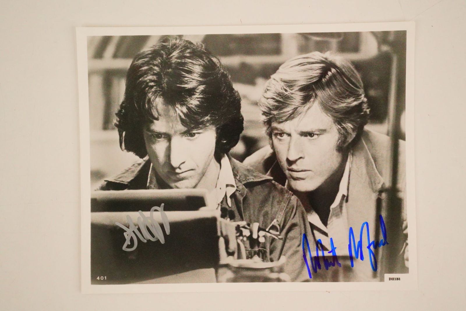 Dustin Hoffman, Robert Redford Autographed Photo (1 of 4)