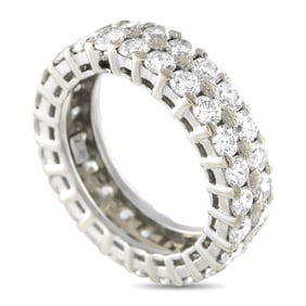 2.75ctw VS2-SI1/G-H Diamond and 18K Eternity Band