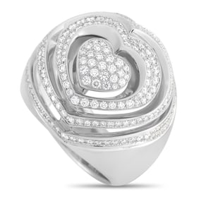 Chopard 1.17ctw IF-VVS/F-G Diamond and 18K Ring
