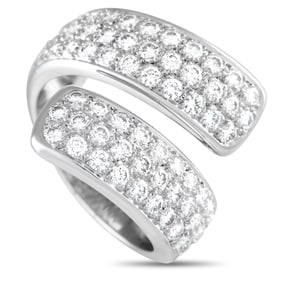Van Cleef & Arpels Vintage 1.35ctw Diamond 18K Ring