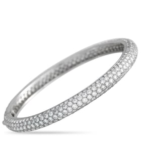 Cartier 13.50ctw Diamond and 18K Etincelle Bangle