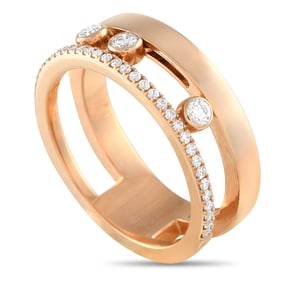 Messika Move Romaine 0.30ctw Diamond and 18K Ring