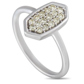 14K White Gold and 0.30ctw Diamond Ring
