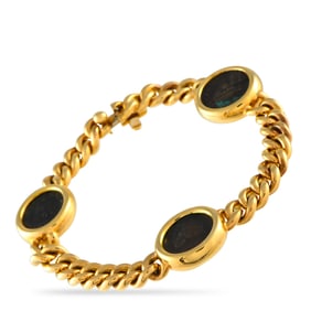 Bvlgari Monete 18K and Ancient Coin Bracelet