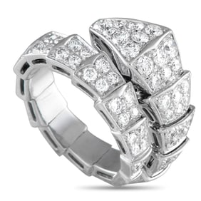 Bvlgari Serpenti 1.89ctw Diamond and 18K Ring